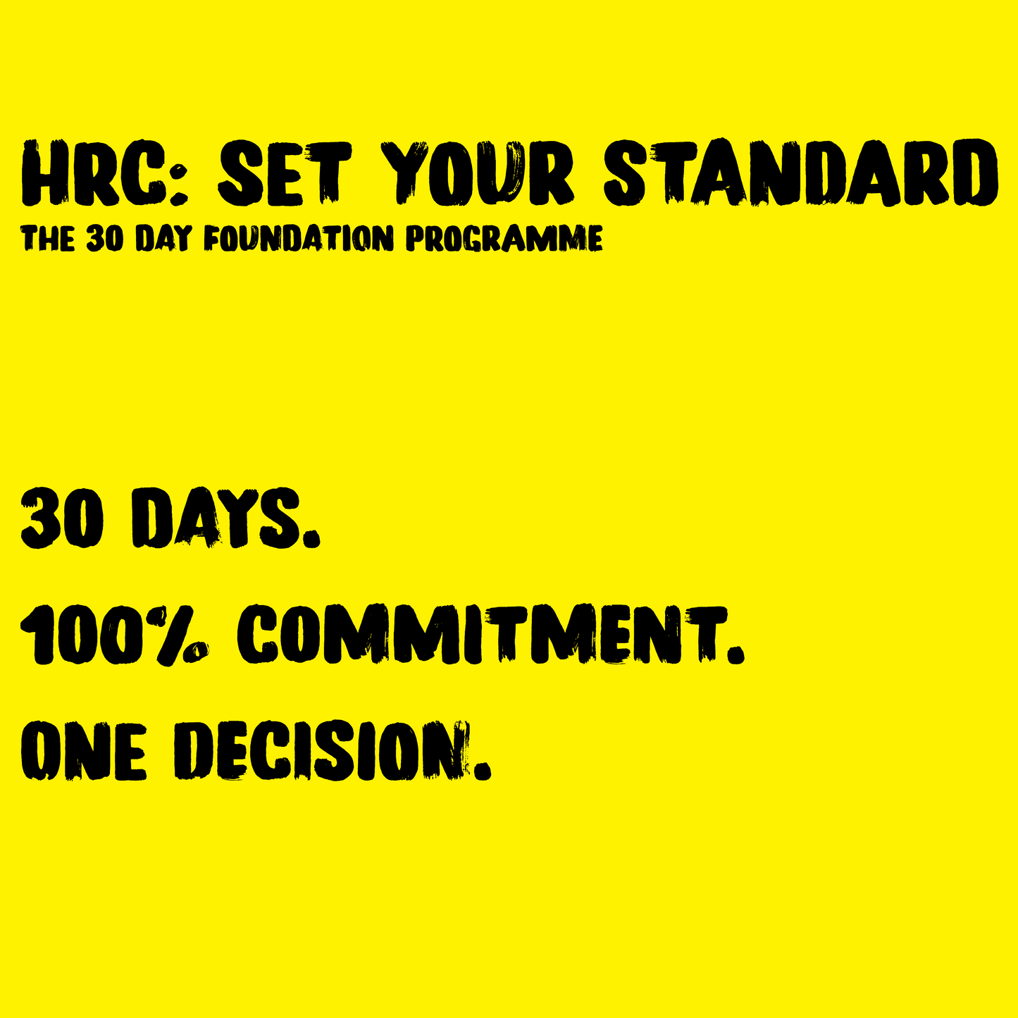 Ben’s 30 Day Challenge
